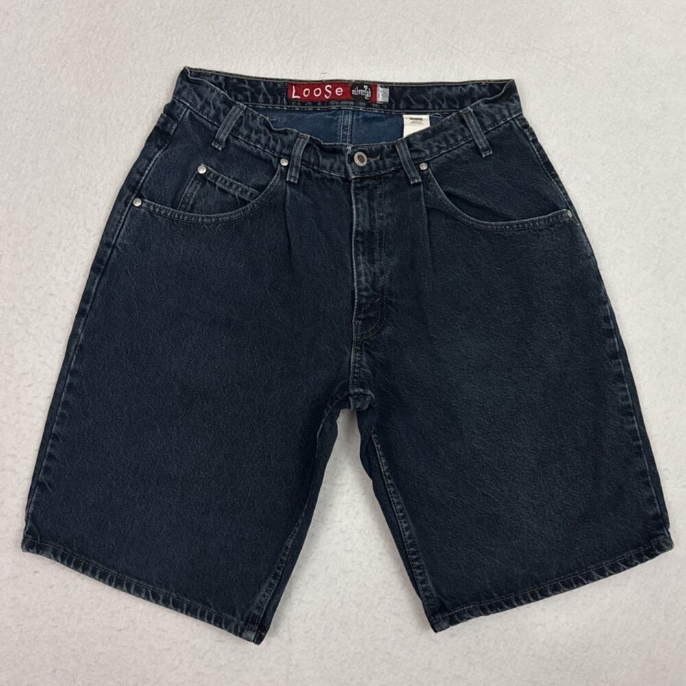 Levi’s SilverTab Loose Denim Shorts Mens 34 Blue Vintage 1996 Jorts USA